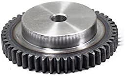 ZhengGuifang ZGF-BR 1PC 1.5Modulus 35TEATH Spur Gear com um chefe de motor/engrenagem convexa Hole interno 10mm Pinhão de rack de engrenagem