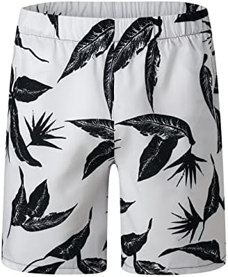 Camisas havaianas masculinas de gdjgta botão casual para baixo de manga curta shorts estampados de verão praia tropical havaí térmram de 2 lances