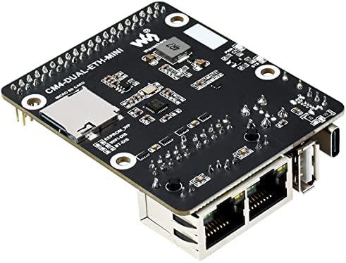 Para Raspberry Pi Compute Module 4, mini -gigabit bigabit Ethernet Base Board a bordo Ethernet USB Rich Interfaces