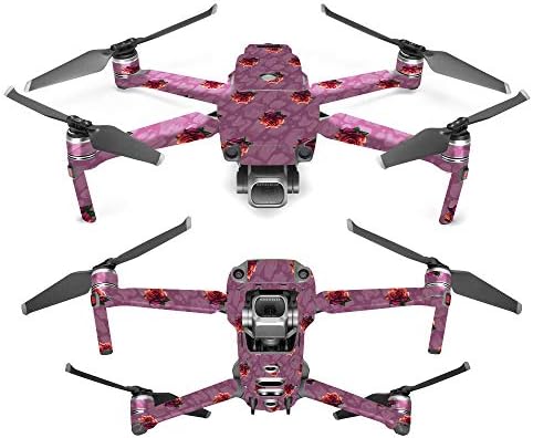 Mightyskins Skin Compatível com DJI Mavic 2 Pro e Zoom - Roses do Sunset | Tampa protetora, durável e exclusiva do encomendamento