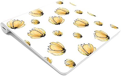 MightySkins Skin Compatível com Apple Magic Trackpad Wrap Skins Skins Yellow Poppy