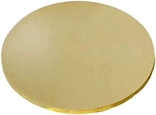 Sogudio Brass redonda placa de metal h62 tira de latão folha de cobre diâmetro de 50 mm/1,96 polegada de espessura 0,8-2mm