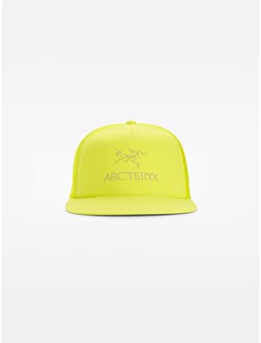 Arc'teryx logotipo chapéu de caminhoneiro de borda plana | Trucker de desempenho de nascimento plano