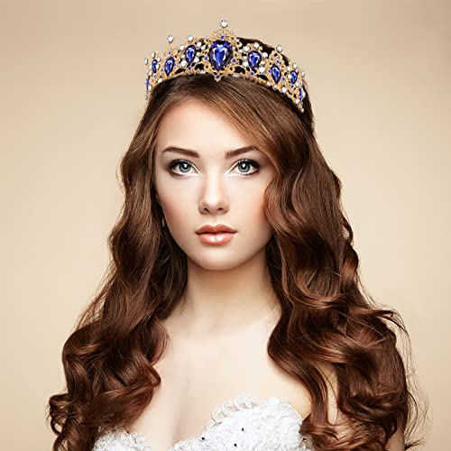 Frcolor Tiara Crown for Women, shinestone Tree Branch Rainha coroas de casamento Tiaras coroas da cabeça