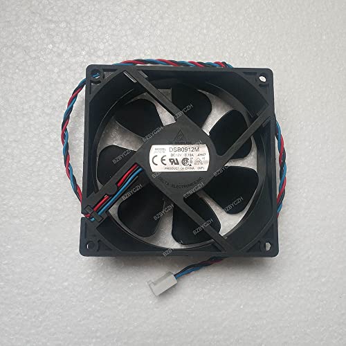 Bzbyczh compatível para delta dsb0912m 92x92x25mm 12v 0,19a 9cm 3pin Fan de resfriamento