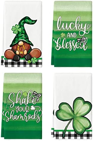 Modo Artóide Buffalo Plaid Gnome Shamrock