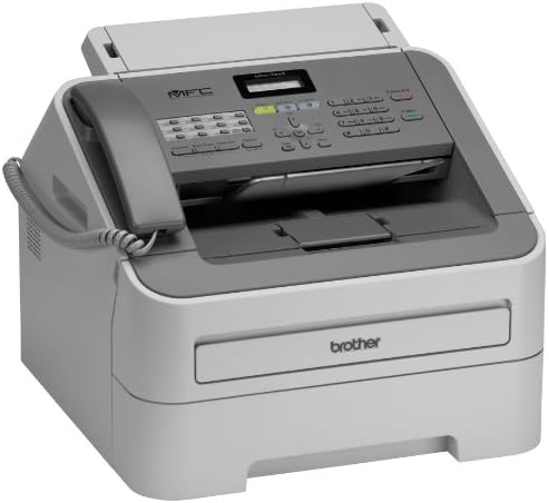 Impressora Brother MFC7240 Impressora monocromática com scanner, copiadora e fax, cinza, 12,2 x 14,7 x 14,6