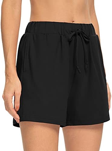 Loukeith Womens Shorts para Pijama casual de verão calças confortáveis ​​com bolsos