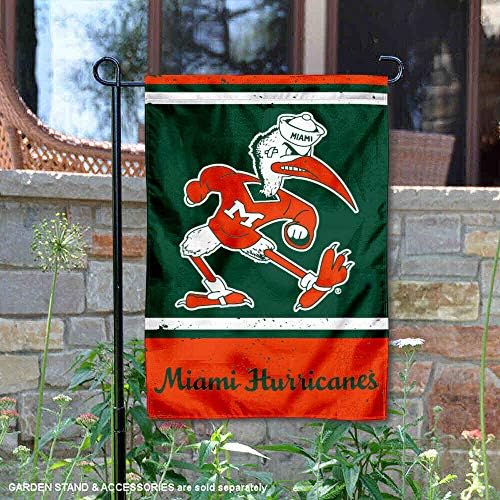 Miami Canes Trowback Vintage Retro Garden Bandle