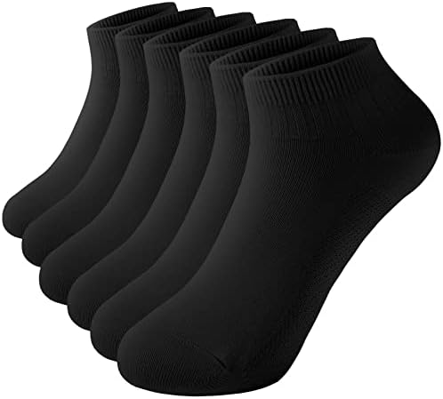 Jocmic Boys Socks Kids tornozelo de meias de corte baixo para meninos meninas de 3 a 14 anos