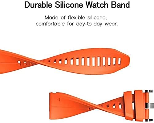 FEHAUK 26 mm Silicone Watch Band para Garmin Fenix ​​6x 6Pro Relógio Redução Rápula de Strap de pulseira Easy Fit for