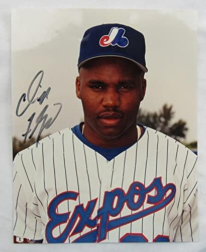 Cliff Floyd assinado Autograph 8x10 Photo III - Fotos autografadas da MLB