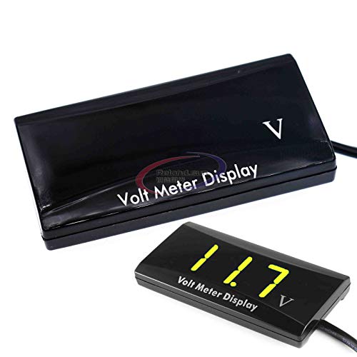 CC 12V LED DIVERNA VOLTMETER MINI PAINEL DO METRO DE TOLTAGEM Volt Tester Painel para veículos de motocicletas de carros DC 12V