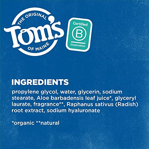 Tom's of Maine Proteção completa desodorante natural sem alumínio, limão e bergamota, 2,25 oz