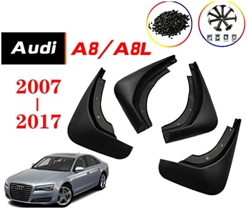 Chviin Car Black Fender Guard Acessórios, 4pcs Club Car Precedente Wide Fender Blares para rodas dianteiras e traseiras