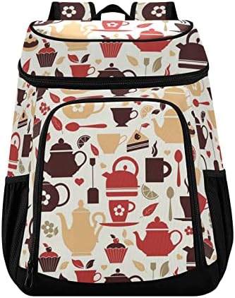 Copos de chá de desenho animado Backpack mais refrigerado Backpack Isoled à prova d'água à prova de vazamento 36 latas