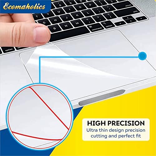 Laptop Ecomaholics Touch Pad Protetor Protector para Lenovo Ideapad 5 Chromebook Laptop de 14 polegadas, pista transparente