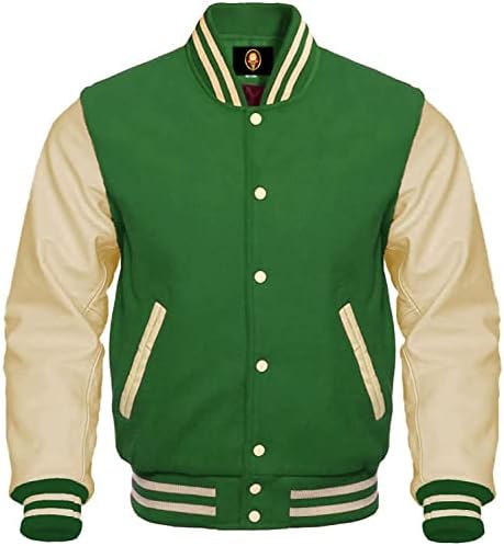 Varsity Baseball Bomber High School College Letterman Jacket desde 1997