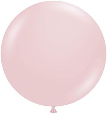 Tuftex Cameo Pink Party Latex Balloons, 17