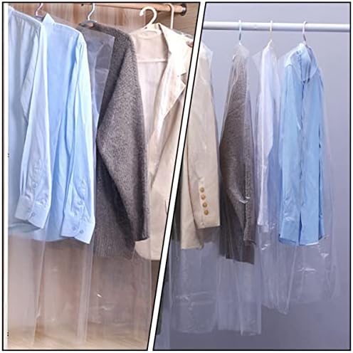 Cabilock masculino roupas de roupas de roupas de roupas de armazenamento de roupas 180 PCs Provo de roupas de roupas para roupas de roupas de vestuário Sacos de vestuário de vestuário de roupas transparentes de roupas de roupas de armazenamento de roupas masculinas