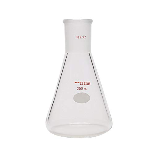 Adamas-beta 1 peça Erlenmeyer Flask Baker cônico resistente a copos de medição de copo de medição de 500ml
