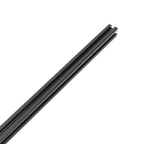 Extrusões de alumínio, [10 pacote] FXIXI 1000mm Comprimento de comprimento Black Anodized 2020 T-slot T-slot Frame
