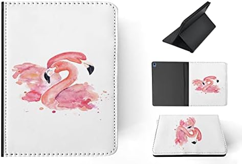 Aquarela Flamingo Bird Bird 2 Caso de tablet Flip para Apple iPad Air / iPad Air