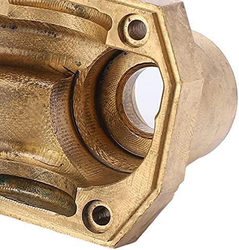 VGEBY Solid Brass Diff tampas 2pcs, eixo traseiro Tampa da ponte Diff Bridge Compatível Compatível com 1/10 RC Capra