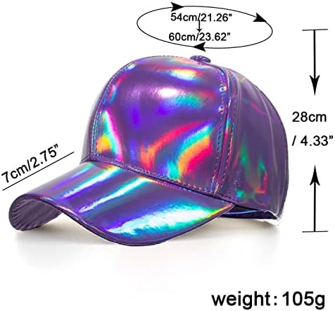 Dbylxmn fêmea de verão feminino casual multicolor baseball tap pu de couro de couro visors taps tampas de beisebol homens ajustáveis