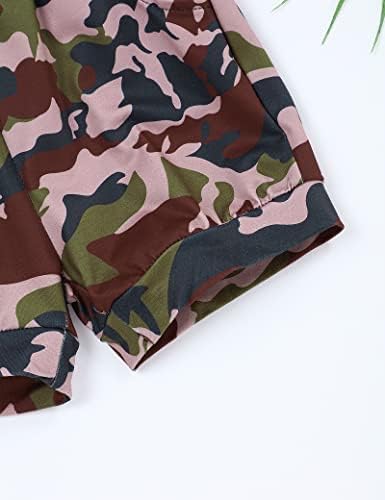 Mailza criança roupas de bebê roupas de menino de verão letra de letra de impressão Top Top + Camouflage Shorts