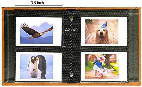 SenVady 64 Pockets 3 inch Mini Photo Album for Fujifilm Instax Mini 11 7s 8 8+ 9 25 20 50s 70 90 Polaroid Snap LiPlay Link Photo Printer Instant Camera Book Name Card Hoder