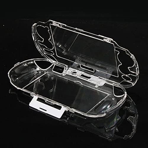 Caso transparente transparente de corpo inteiro Caso de proteção protetora de casca para PS Vita PSV 1000 Cristal