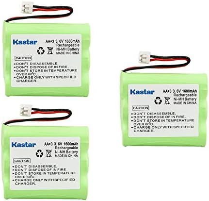 Substituição de bateria de 3 pacote KASTAR para GE 27959GE6, 27992GE1, 27998GE1, Bell South TC749, TC919, TC920, TC929, TC930, TC945, Again e novamente STB-91, CP2, CPB2, CPB2, CP2, CP2, CP2, PPB930, CP2, CP2, CPB930, CP2, PPB930, CP2, CP2.