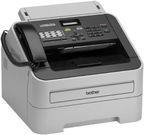 Irmão Fax -2840 Máquina de fax de laser mono de alta velocidade, cinza escuro/claro - Fax2840