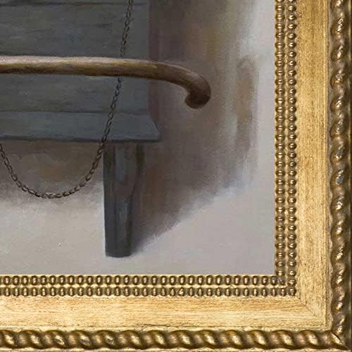 La Pastiche the Goldfinch com Verona Gold Braid Frame, 20,75 x 24,75