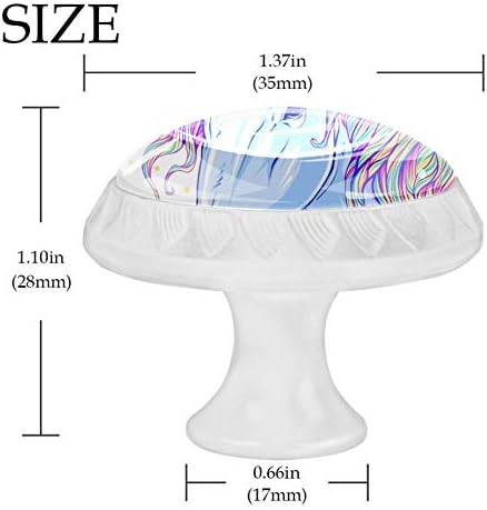 A gaveta puxa alças de gabinete com 8 parafusos de montagem para casa Diy Varanda Bathing Kitchen Knobs The Mighty Unicorn