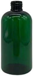 Fazendas naturais 8 oz Green Boston BPA Garrafas grátis - 6 pacote de contêineres vazios recarregáveis ​​- Produtos de