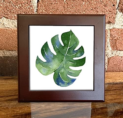 Tropical Leaf II ARTE ATULAÇÃO TILE DECORATIVA