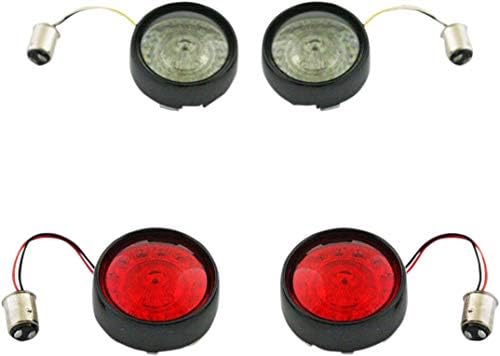 Dinâmica personalizada Black Probeam Bullet Turn Signal Signal Conversion Kit