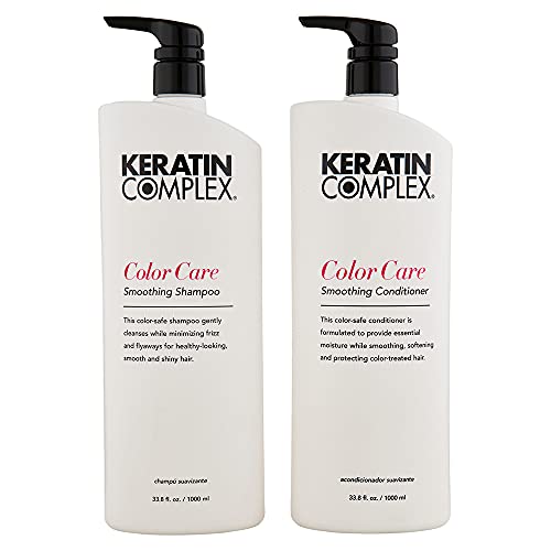 Keratin Complex Color Care Shampoo & Conditioner Set, Multi, 33,8 fl oz, pacote de 2