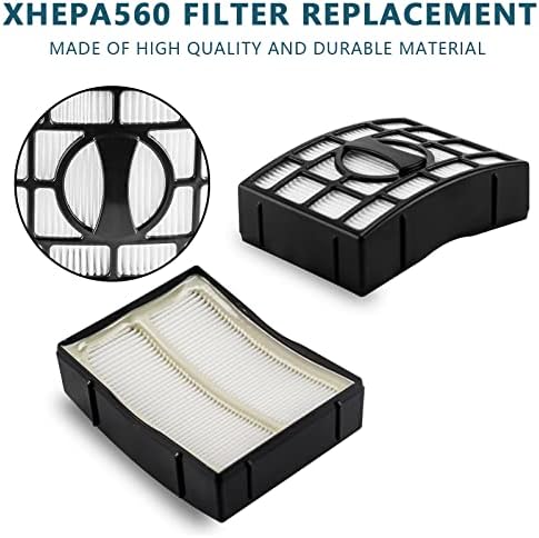 Substituição de filtro para o navegador de elevação zero-m de filtro para Shar-K Speed-Away Vacuum Zu560, Zu560C, Zu561, Zu562, Zu572, UV572CCO, UV650, substitui a parte XFFK560, XHEPA560