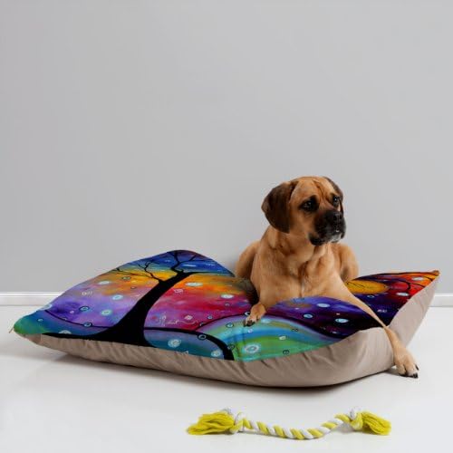 Negar designs Madart Winter Sparkle Pet Bed