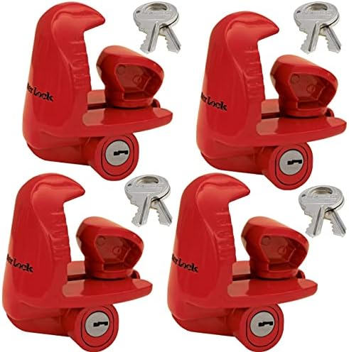 Lock Master - Coupladores de tamanho universal se encaixam 1-7/8 , 2 e 2-5/16 - trava de trailer 389dat, 3 pacote