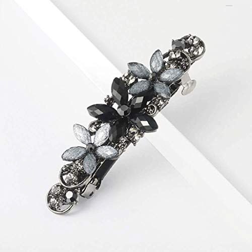 Yfqhdd Hair Bridal Barrette Vintage Romancing Romestone Cristal