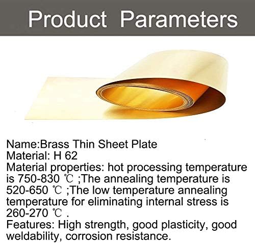 Folha de papel alumínio nianxinn cinto de cobre cinto de cinto de cinto de capa metal que trabalha materiais industriais H62