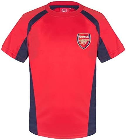 T-shirt de Kit de Treinamento Polis de Treinamento para Boys Poly Clube de futebol de futebol do Arsenal