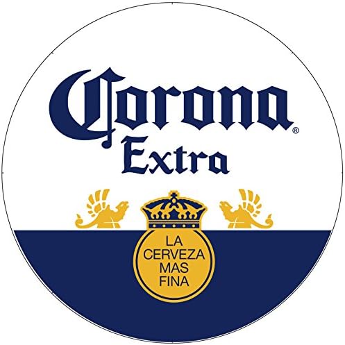 Marca registrada Gameroom Corona Banca de barra acolchoada acolchoada acolchoada com traseiro - Design de etiqueta - por Corona
