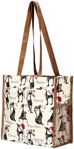 Signare Tapestry ombro bolsa de compras para mulheres com Marilyn Robertson Dititude