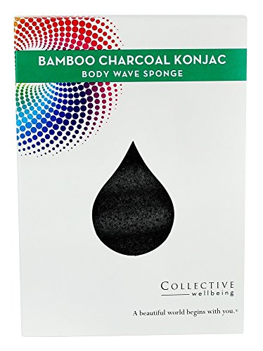 Esponja do corpo da onda konjac vital, pura | 1ea