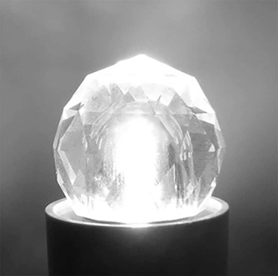 G4 2W Bulbo LED Mini globo Cristal de vidro leve COB decorativo lâmpada lâmpada bi cerâmica Cerâmica Base Luz de teto diminuído ângulo